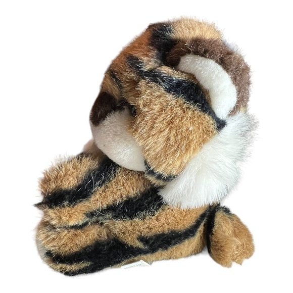 Sterling Plush Vtg Tiger Stuffed Animal 7” - Picture 3 of 6